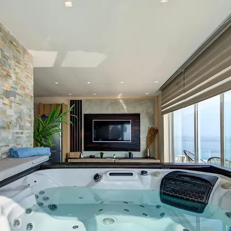 דירה Mediterranean Luxury With Sea Views & Jacuzzi By 360 Estates *