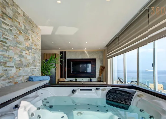 Appartement Mediterranean Luxury With Sea Views & Jacuzzi By 360 Estates *